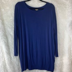 T-shirt blouse blue by Piko 1988